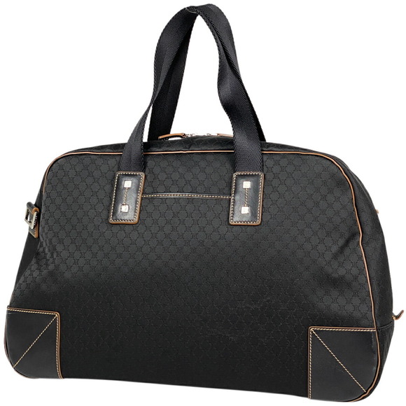 Celine Macadam Pattern Canvas Handbag Black - Picture 1 of 6